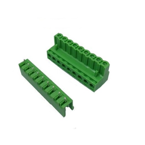 [TB9PDR-5V] Bornera desarmable 9P recta