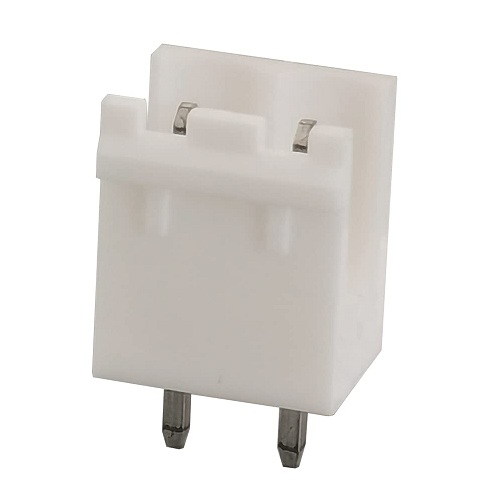 [2EDGV-5.08-2P-B] Bornera desarmable macho 2P recta. Blanca