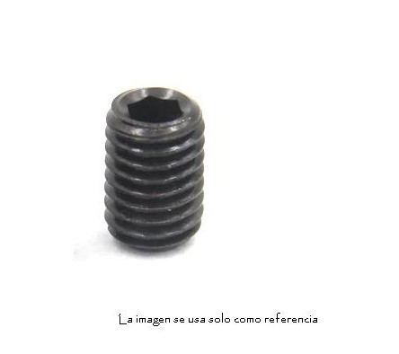 Prisionero M5 hexágono de 6mm de longitud