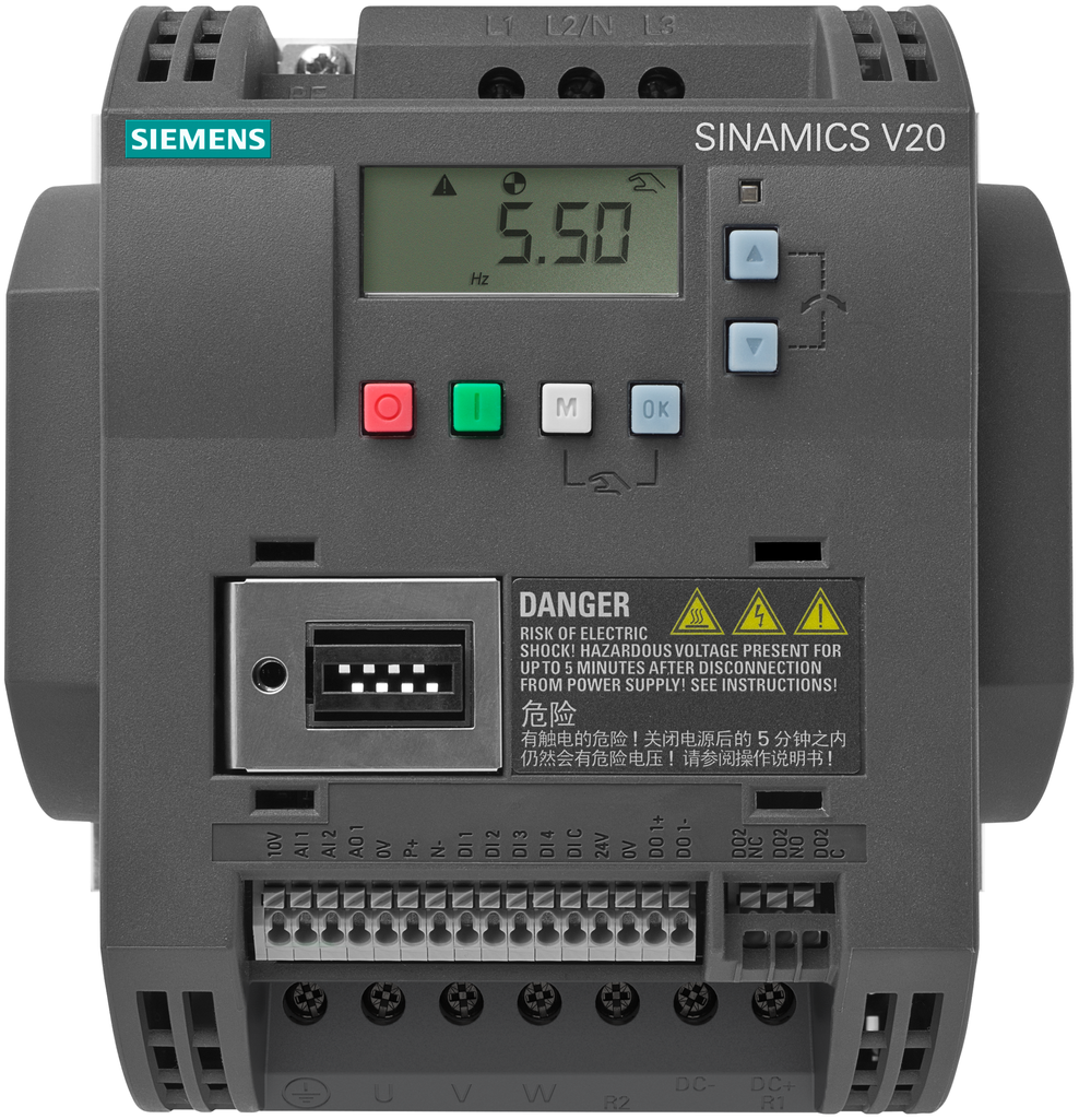 Variador de velocidad Siemens 5HP 440V AC SIEMENS