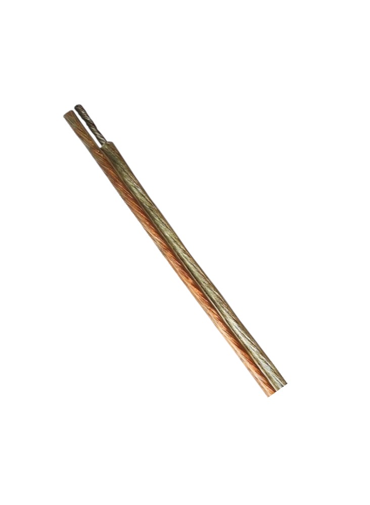 Cable duplex polarizado 2X16 transparente x mt. CENTELSA