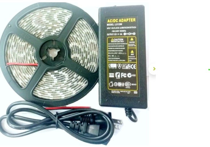 Cinta led 5050 RGB sin control