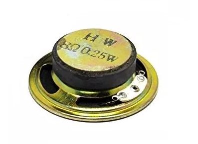Parlante pequeño 1" 8 ohmios 0.5W