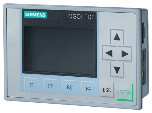 Visualizador de texto LOGO! TD, de 6 líneas, 3 colores de fondo, 2 puertos Ethernet, accesorios de montaje para LOGO! 8 SIEMENS
