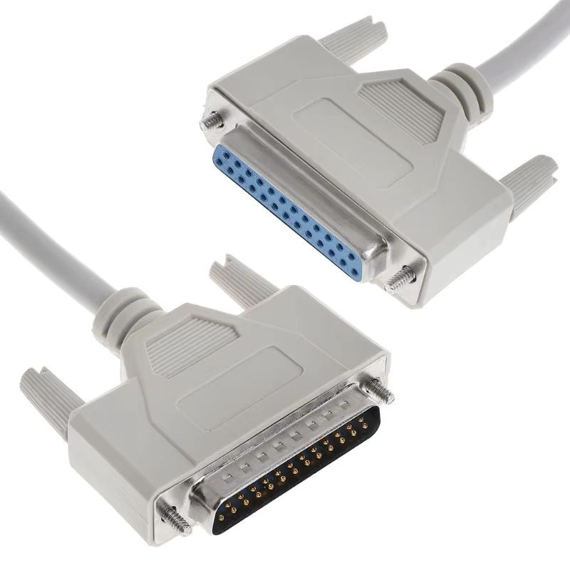 Cable DB25 paralelo Macho/Hembra 1.8 m