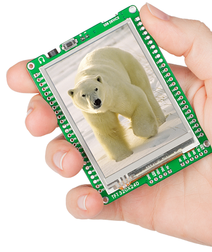 Mikromedia para PIC24EP