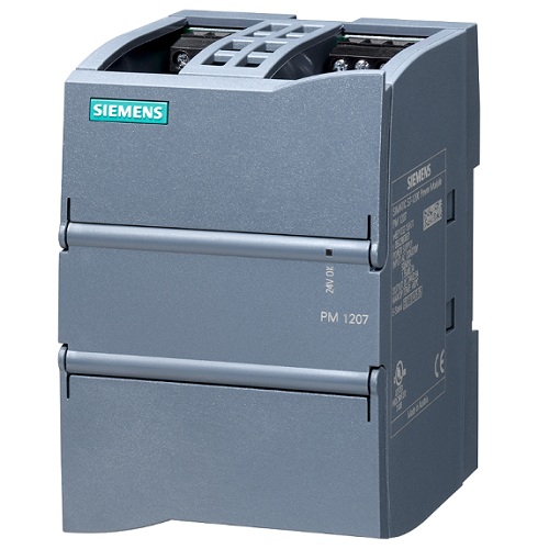 Fuente de alimentación estabilizada 24 VDC SIMATIC S7-1200 Power Module PM1207 entrada: AC 120/230 V salida: DC 24 V/2,5 A SIEMENS