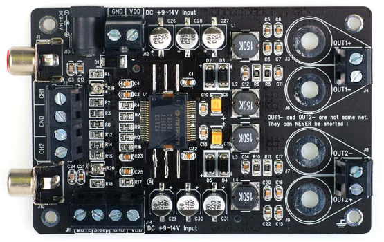 Tarjeta amplificador de Audio Clase-D TA2024 2x15W