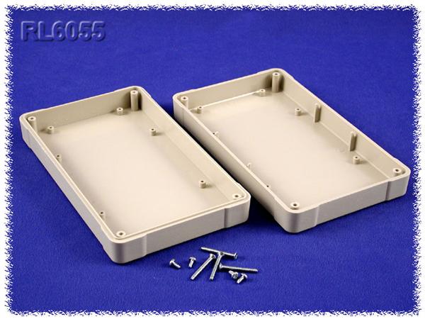 Caja Plástica Crema 18x10.7x4cm