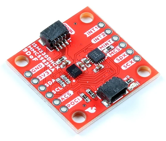 SparkFun 9DoF IMU Breakout - ISM330DHCX, MMC5983MA (Qwiic)
