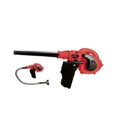 Soplador eléctrico, rojo con negro