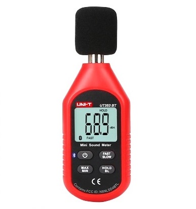Mini decibelímetro digital UNI-T