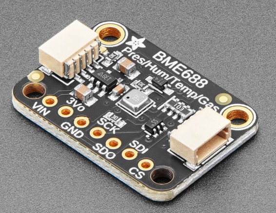 Sensor de temperatura, humedad, presión y gas - STEMMA QT