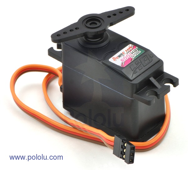 Servomotor 6001HB 4.8-6V 6.7Kg/cm