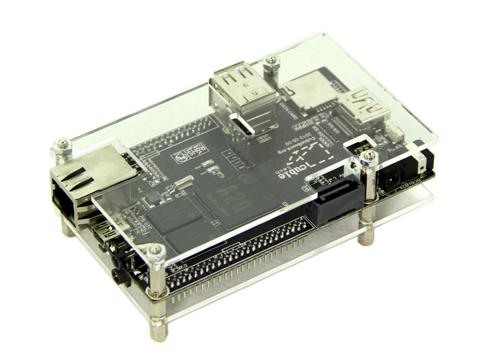 Cubierta para Cubieboard en acrílico
