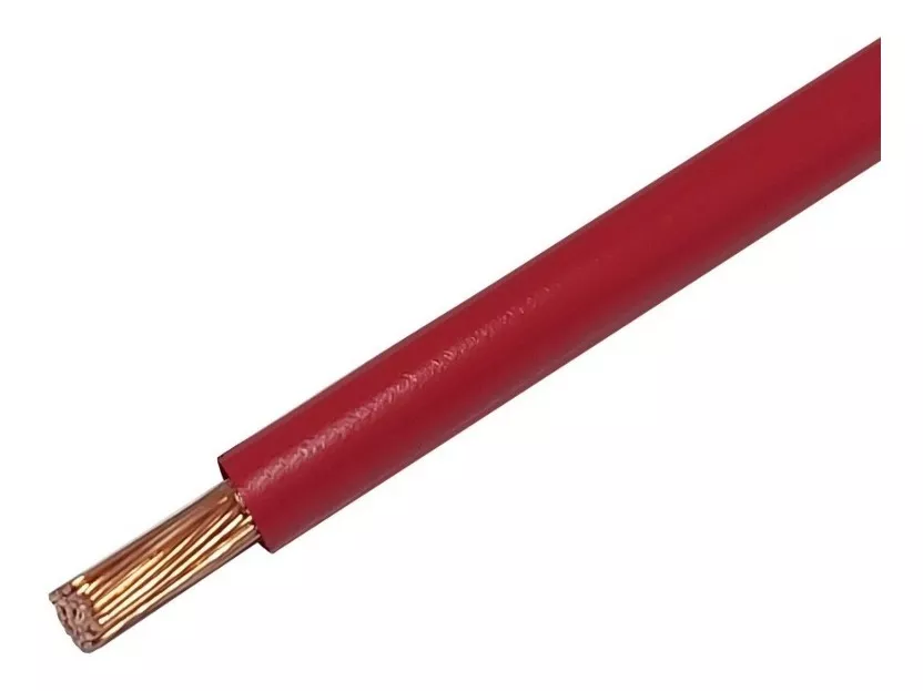 [201635R1RJ] Cable vehícular - iluminacion 20 AWG - Rojo CENTELSA