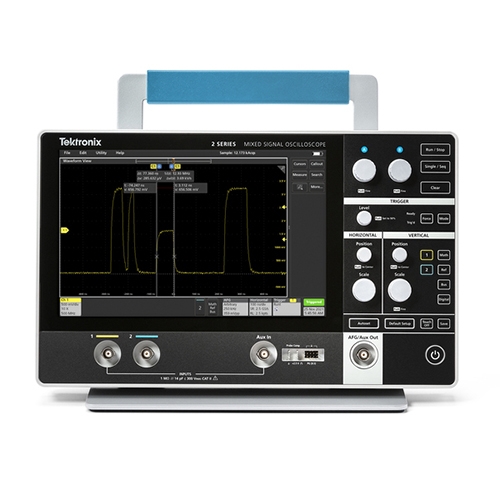 Osciloscopio de señal mixta de frecuencia de muestreo de 2,5 GS/s con longitud de registro de 10 Mpts 2 Canales. Tektronix