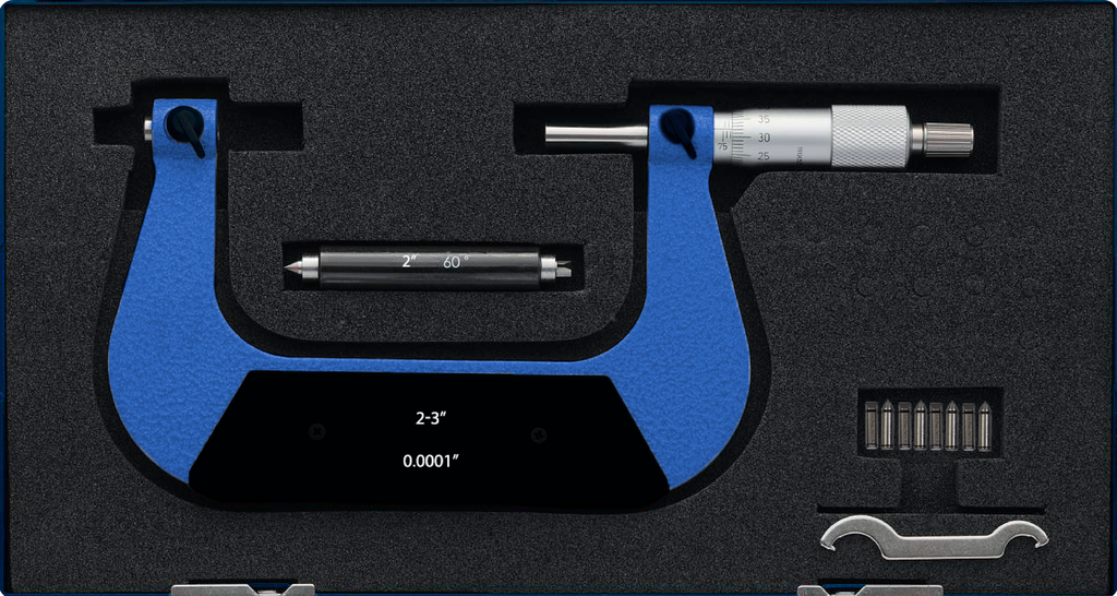 hhip rosca exterior micrómetro 2-3"