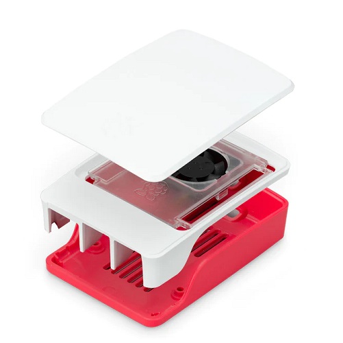 Caja oficial Rasberry Pi 5 con ventilador integrado