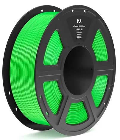 Filamento Verde PLA SUNLU para impresora 3D, 1.75mm