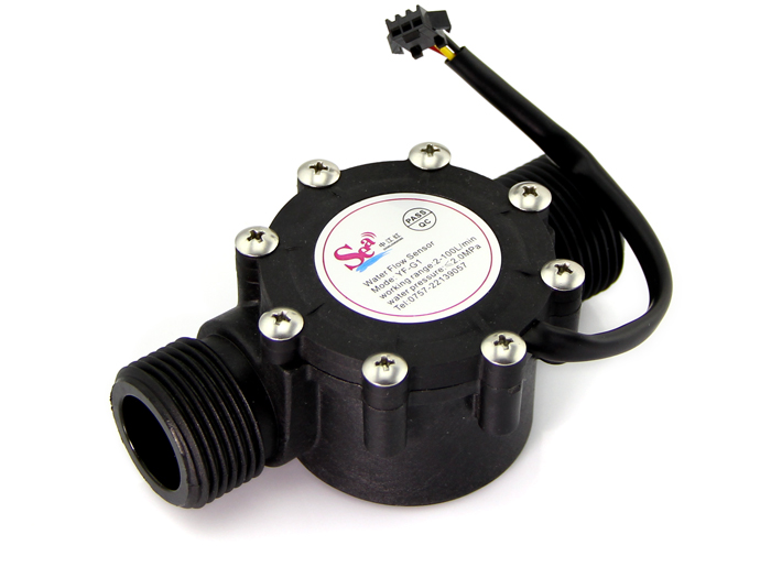 Sensor de flujo de agua 1''