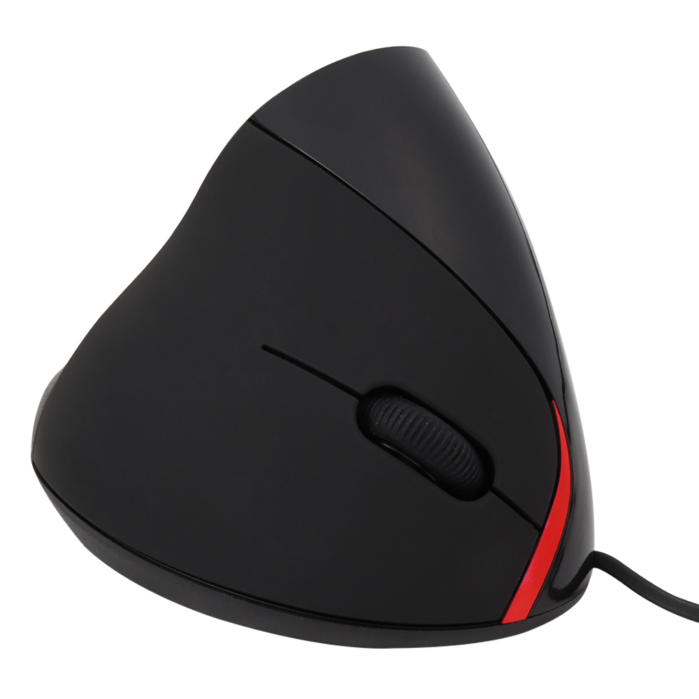Mouse vertical alambrico ergonómico USB