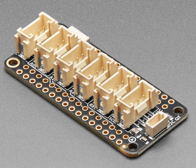 Adafruit Grove y Stemma QT FeatherWing