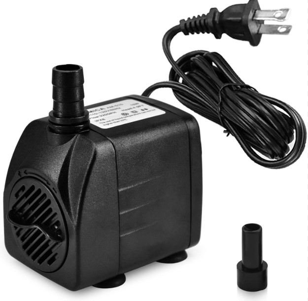 Bomba para fuente 2Mts 1500L/h 25W