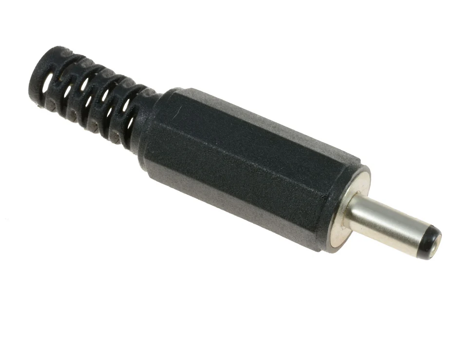 Plug DC Plástico 1.3x3.5x9mm