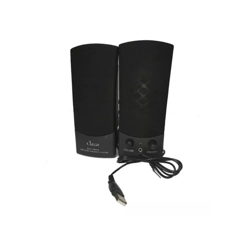 Parlantes OMEGA Negro 3W