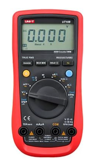 Multímetro Automotriz Multipropósito Portátil UT108