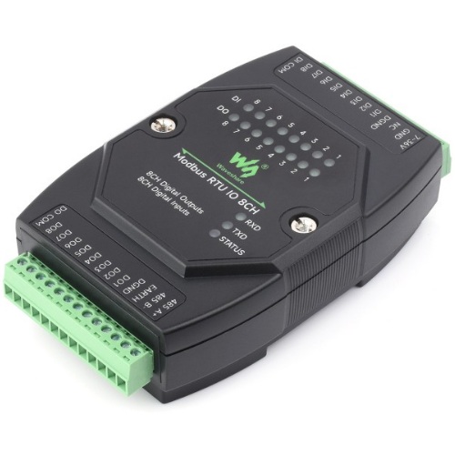 [WS-26244] Módulo industrial de entrada y salida digital de 8 canales