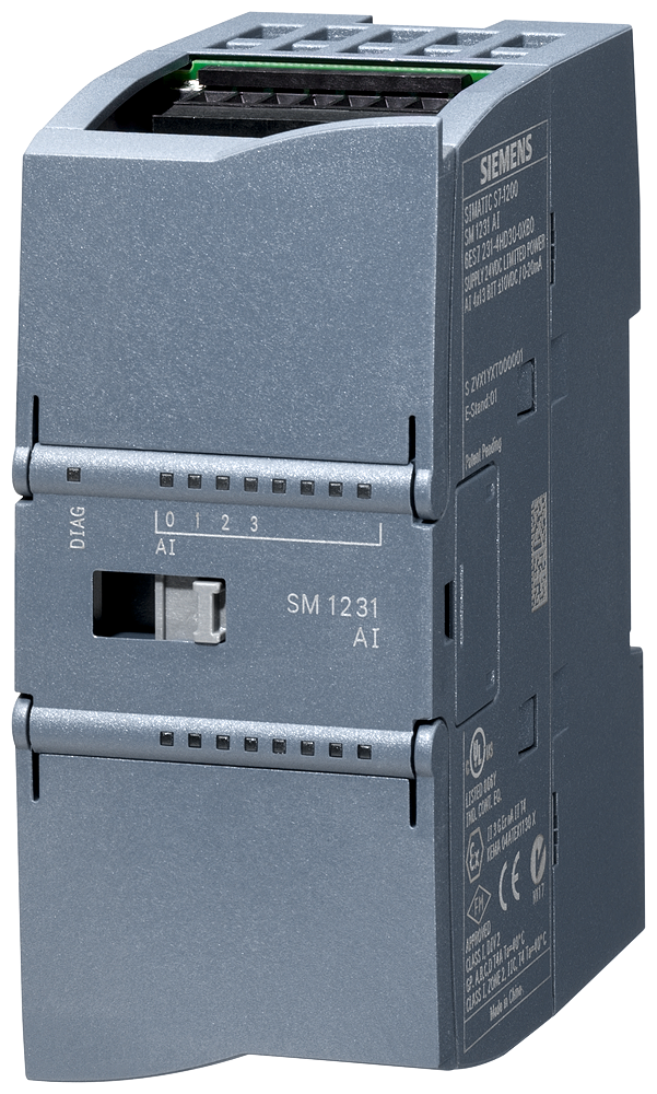 SIMATIC S7-1200, módulo de entradas analógicas, SM 1231 TC, 4 AI termopares SIEMENS