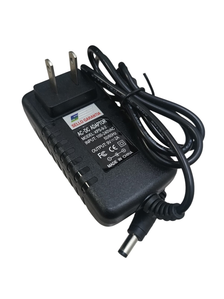 Adaptador 9V 2A
