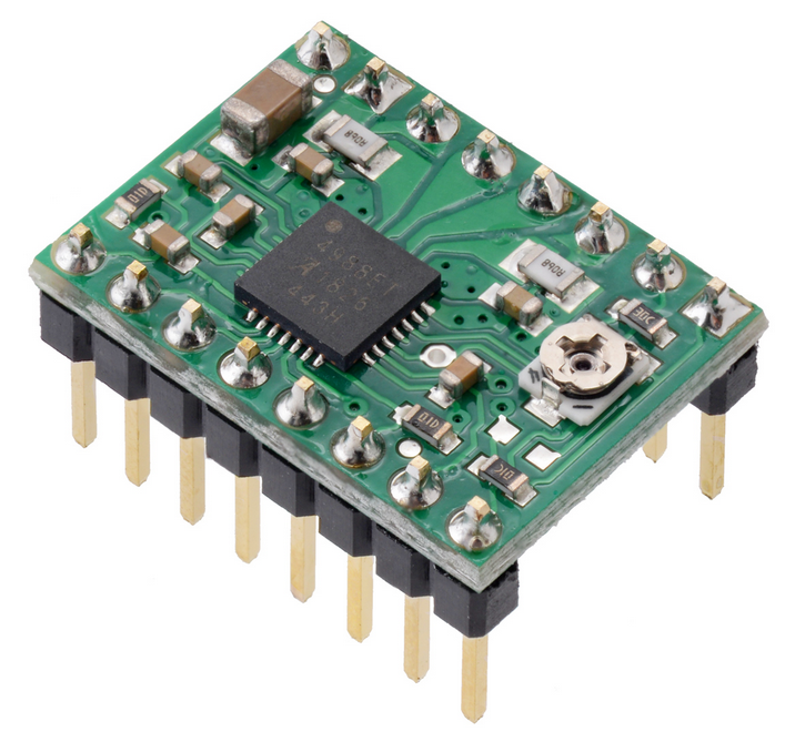 Portador del controlador del motor paso a paso A4988 (Headers soldadoss)