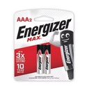 Pila alkalina AAA X2 ENERGIZER
