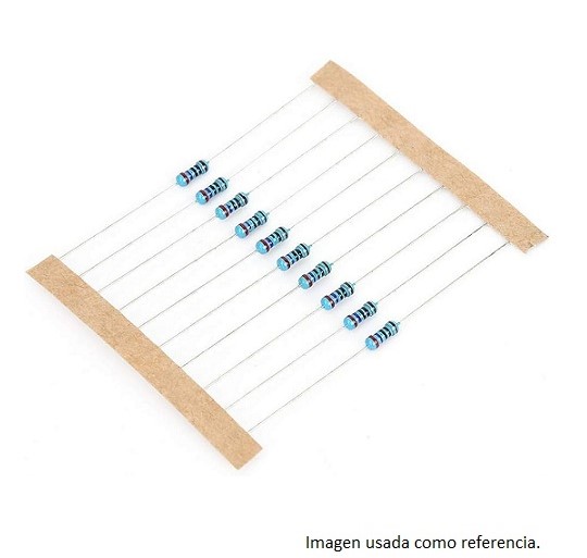 Resistencia de Precisión 680K Ohmios 1% 1/4w