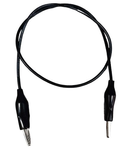 Cable negro caimán caimán de 1MT