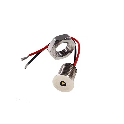 [CAB-POGO-8.5MM-HEMBRA-CHM8] Conector pin Pogo circular hembra. 8.5mm. Para chasis