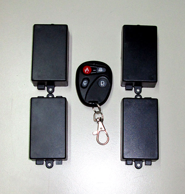 Módulos Receptor RF de 4 CH 12V