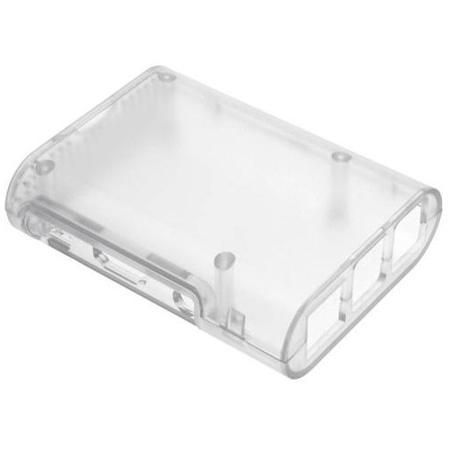 Caja para Raspberry Pi 3 Transparente Curva