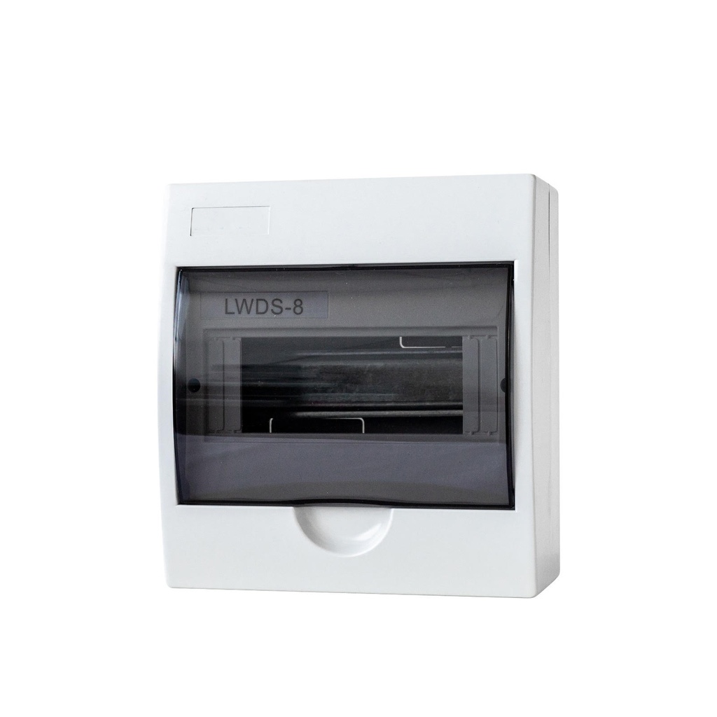 Caja de distribucion de 8 puestos sencilla sobreponer