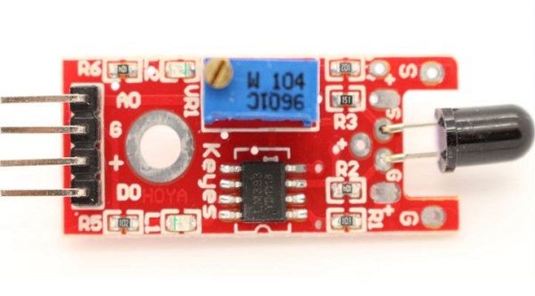 Modulo sensor detector de flama