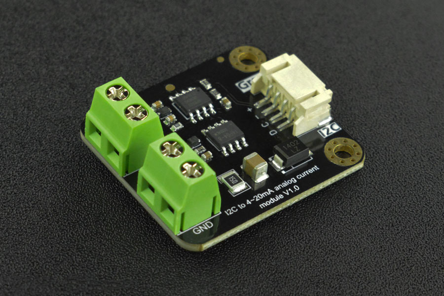 Gravedad: módulo DAC I2C 4-20 mA (compatible con Arduino)