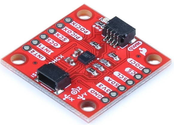Módulo de conexión de IMU de 6 grados de libertad SparkFun: ISM330DHCX (Qwiic)