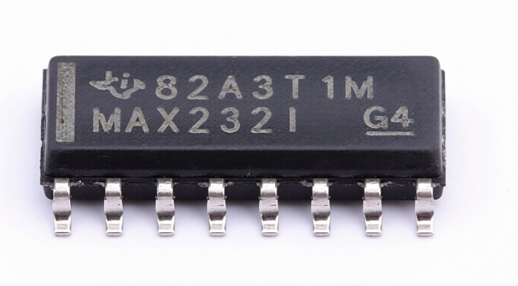 Conversor RS-232 dual. Encapsulado SOIC-16. Industrial Original TI compatible con MAX232DR