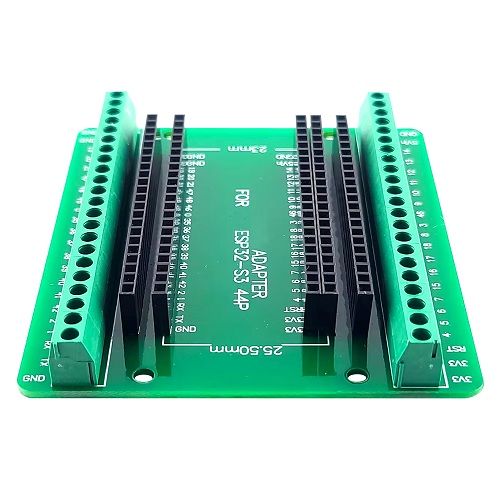 Placa de expansión I/O para ESP32. 44 pines