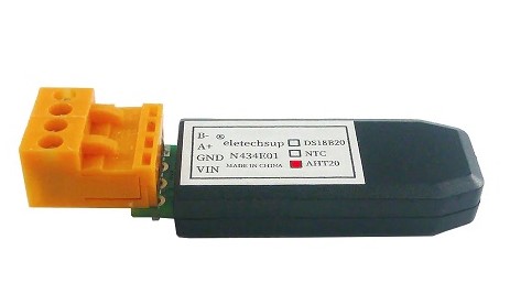 Sensor de Temperatura y Humedad AHT20.MODBUS RS485