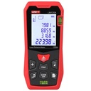 Medidor de distancia láser 120m. Display LCD
