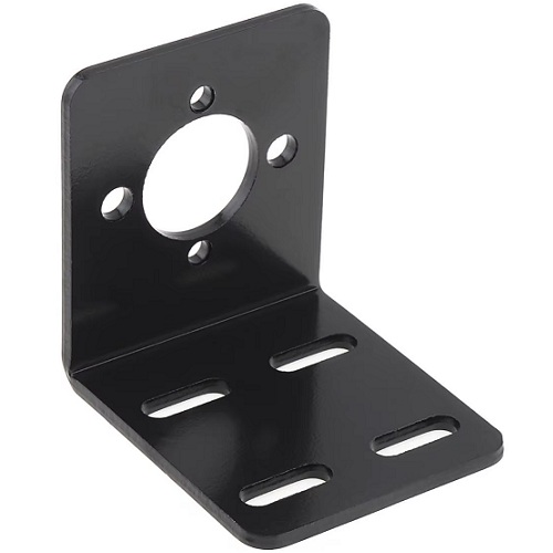 Soporte en L para motor DC. Tipo B